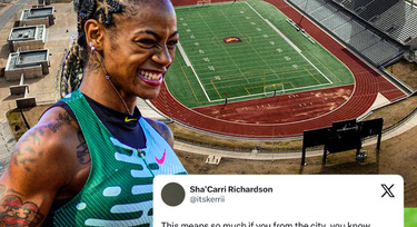 Sha'Carri Richardson Track! World's fastest woman honoured by Dallas ISD