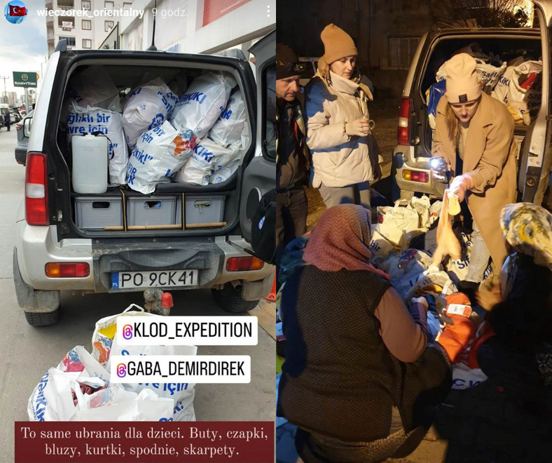 Polacy zorganizowali akcję humanitarną w Hatay. 