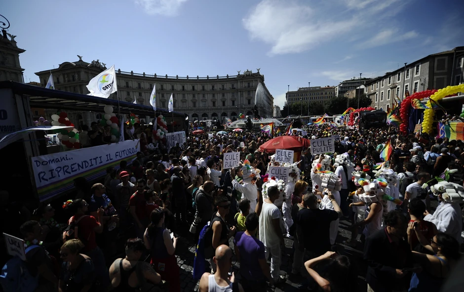 Gej parada i koncert Lejdi Gage u Rimu