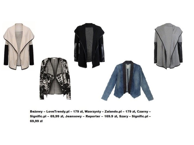 Modne żakiety na jesień 2013