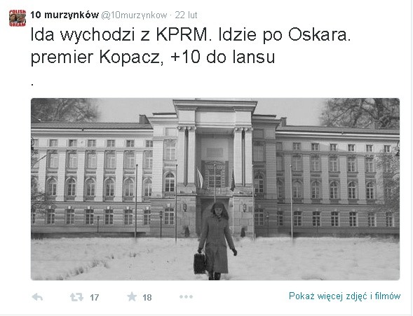 mem o Idzie i Ewie Kopacz / 10 murzynków