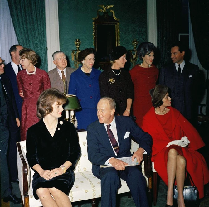 Bejb Pejli u društvu Džeki Kenedi