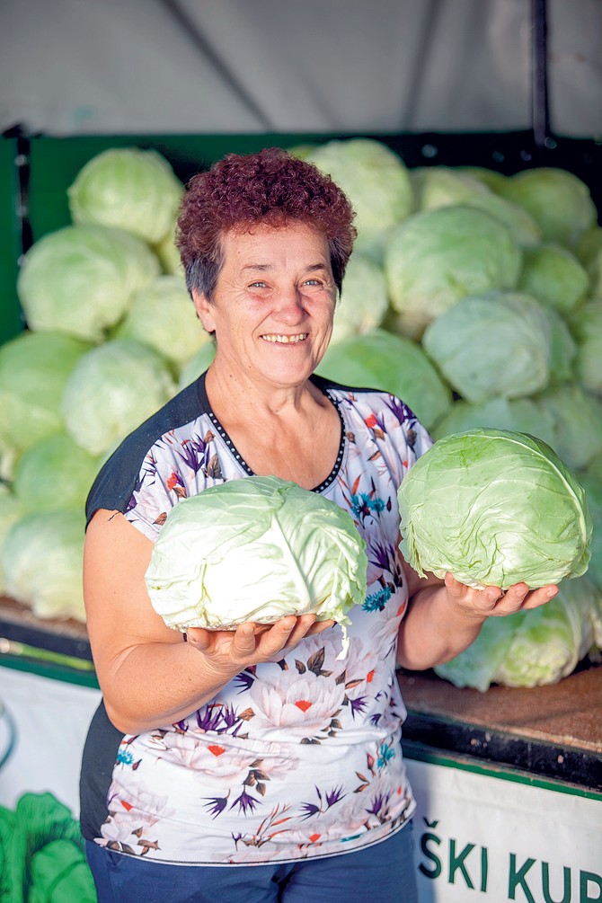 Slobodanka Rončević iz Futoga, naša naj uzgajivačica kupusa