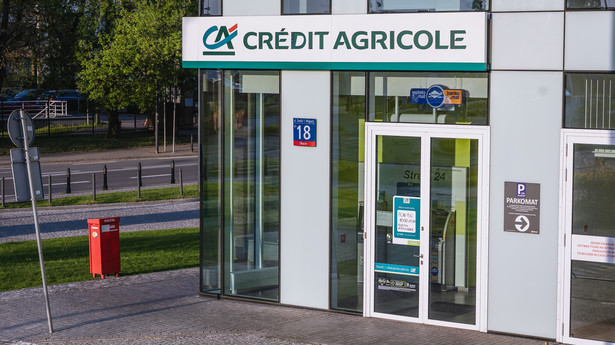 Placówka banku Credit Agricole Bank Polska