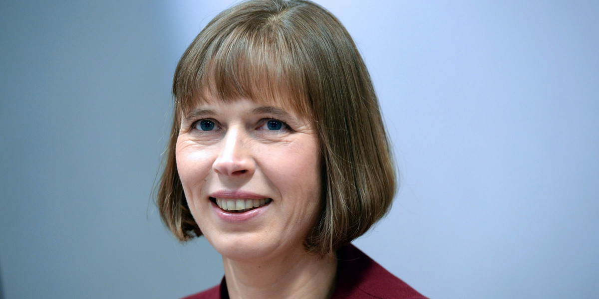 Oszuści zapłacili za swoje zakupy kartą prezydenta Estonii Kersti Kaljulaid