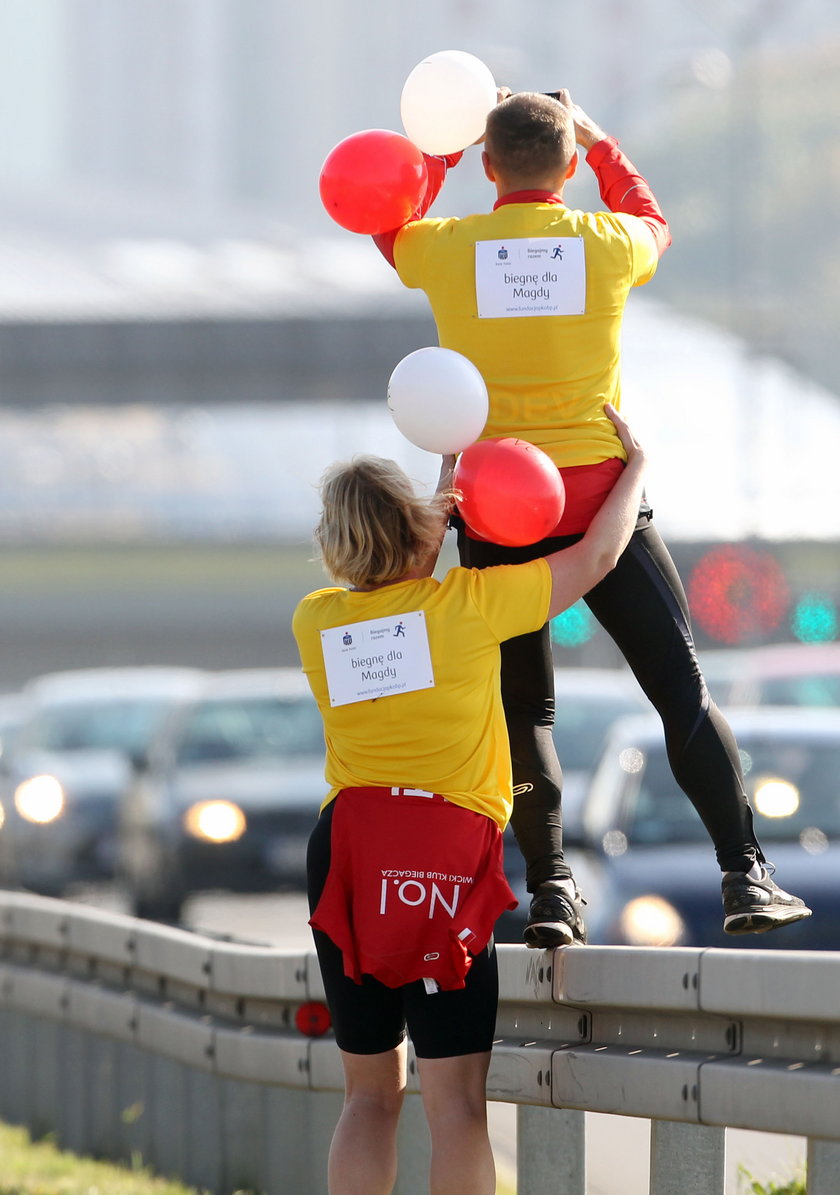 Katowice. Start Silesia Marathonu 