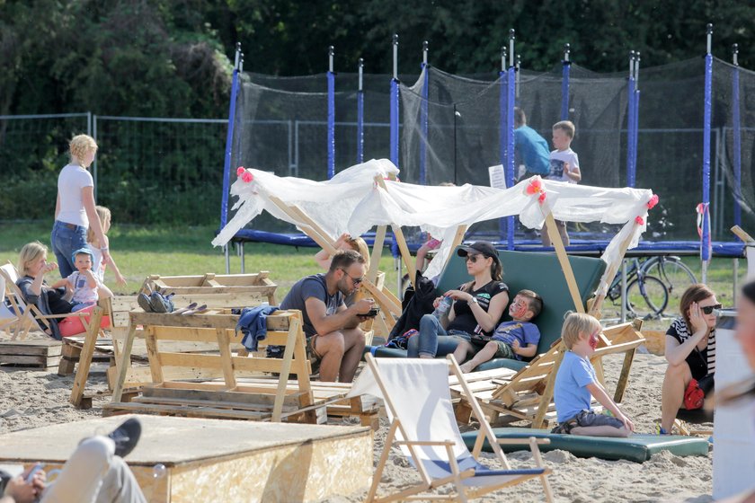 Największa miejska plaża w Polsce