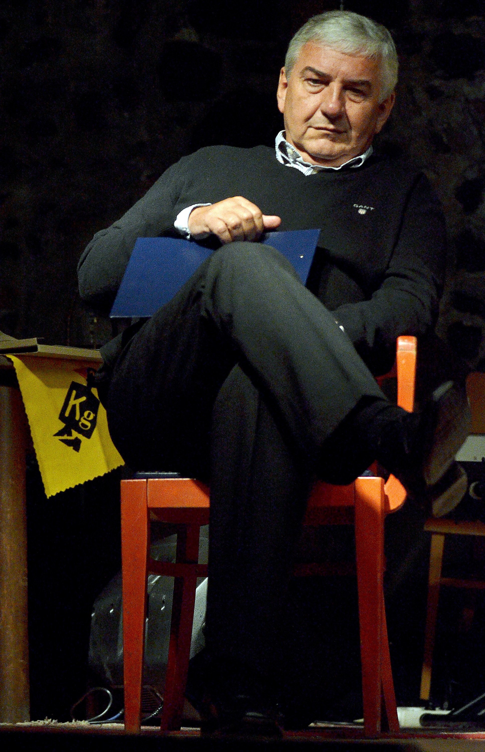 Český herec Miroslav Donutil.