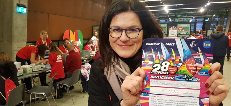 Prezydent Dulkiewicz zebrała dzisiaj ponad 5700 zł do puszki WOŚP. Ważny jest dla niej inny rekord