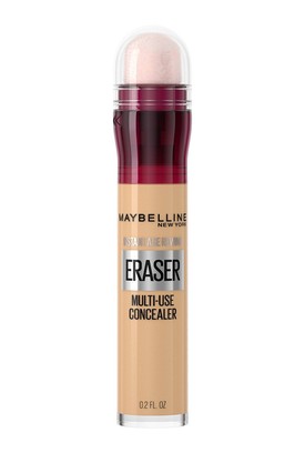 A Maybelline Instant Anti Age Eraser folyékony korrektor egyetlen lépésben hidratál és tökéletesen fed. Legyen szó pattanásokról, szem alatti karikákról vagy bőrpírról, egyszerűen nincs esélyük a láthatóságra. A szivacsos applikátornak köszönhetően a korrektor könnyen felvihető és eldolgozható, az eredmény pedig akár 12 órán át tart, hogy mindig magabiztosan érezhesd magad.A sötétebb árnyalatokat kontúrozásra és arcvonások kiemelésére is használhatod, így egy termékben mindent megtalálsz, amire a hibátlan sminkhez szükséged lehet
