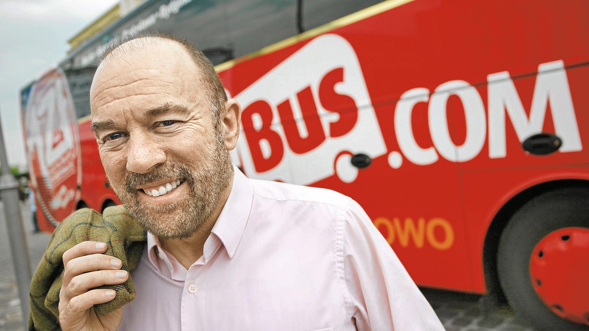 REZES FIRMY PRZEWOZOWEJ  POLSKI BUS  BRIAN SOUTER