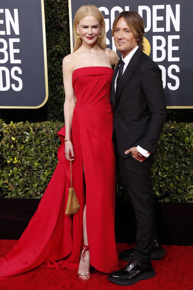 Złote Globy 2020: Nicole Kidman i Keith Urban