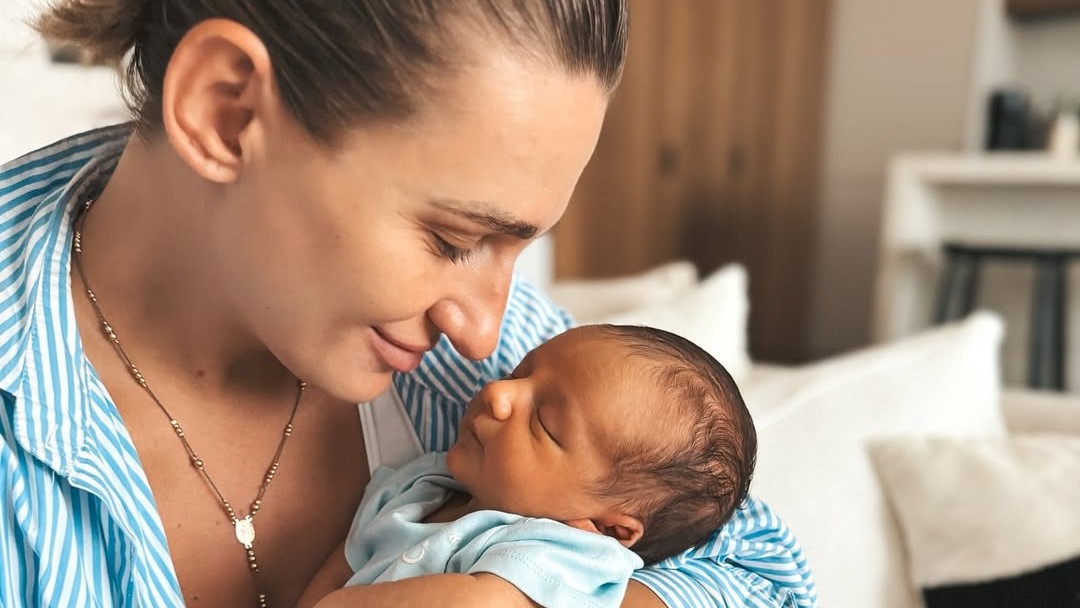 Tatiana Žideková so synom Markom. IG: @tatianazidekova