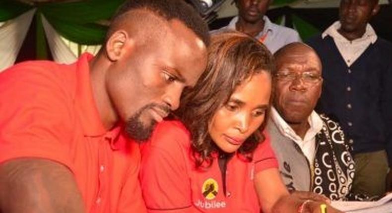 Ken Okoth's baby mama explains why she was spotted with McDonald Mariga