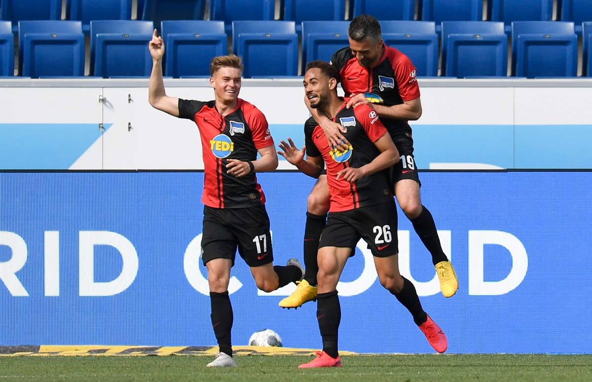 Cunha Matheus, Vedad Ibisevic i Maximilian Mittelstaedt