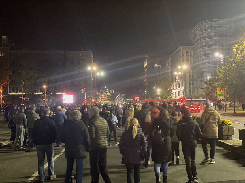 Protest protiv uvođenja kovid propusnica