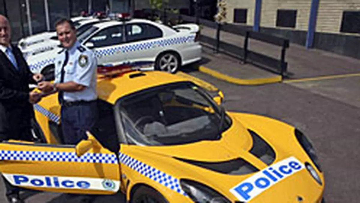 Lotus Exige dla australijskiej policji