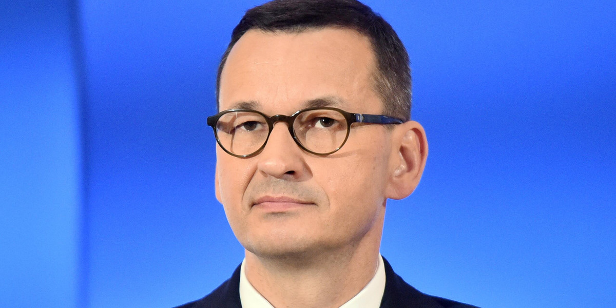 Premier Mateusz Morawiecki 