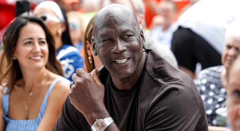 Michael Jordan became the first athlete to reach billionaire status in 2014.Don Juan Moore/Getty Images