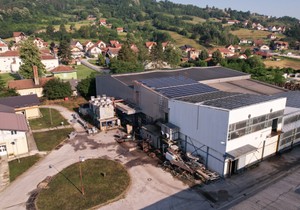Mesto gde je došlo do curenja amonijaka u Guči