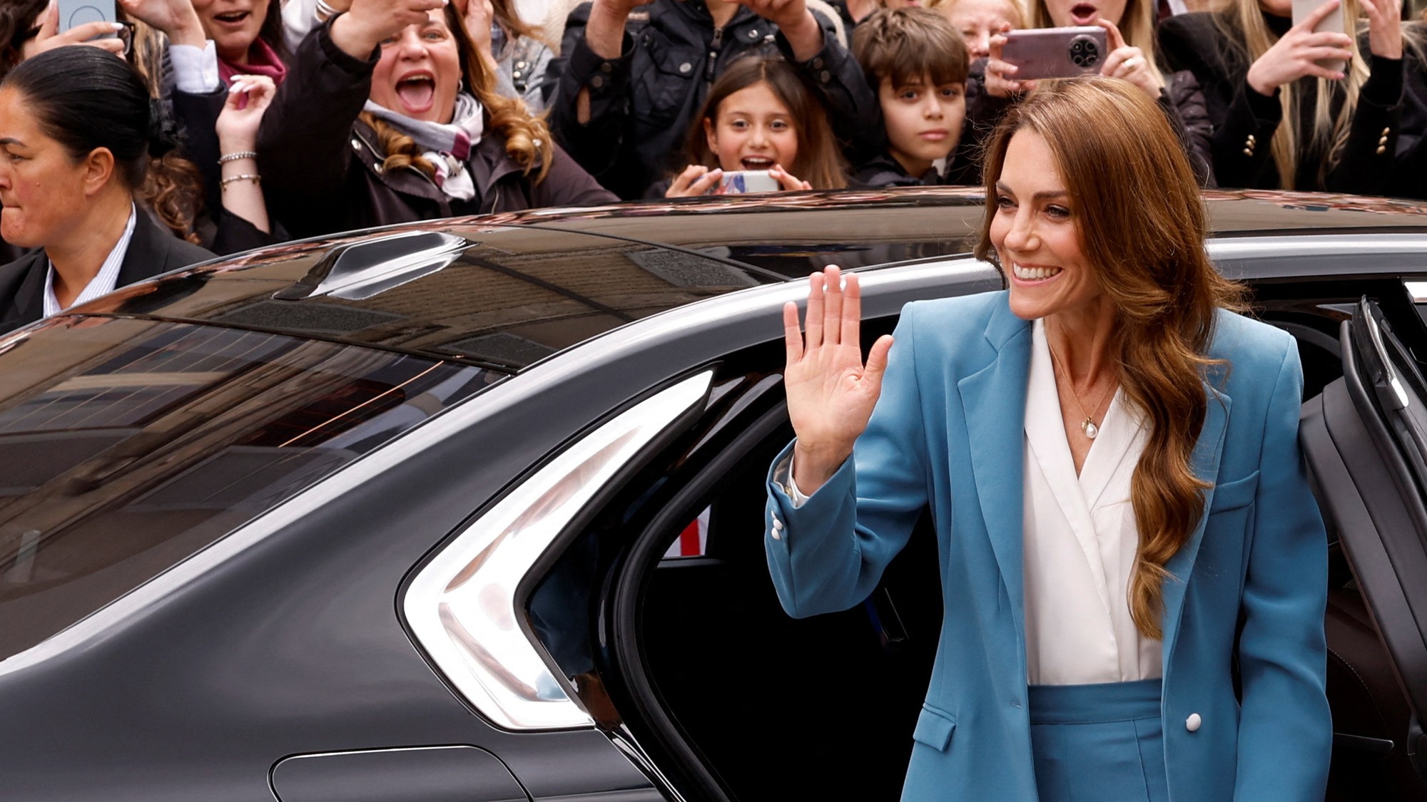 Princezná Kate prichádza do Talianska, Reggio Emilia, 2026