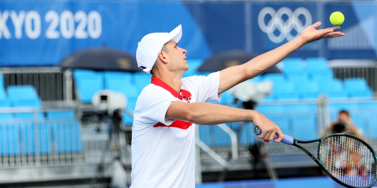 Tokio 2020. Hubert Hurkacz - Liam Broady NA ŻYWO. Relacja ...