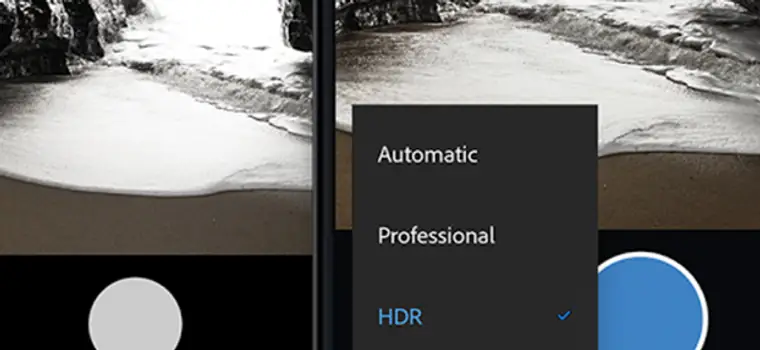 Adobe Photoshop Lightroom Mobile wprowadza funkcję Raw HDR