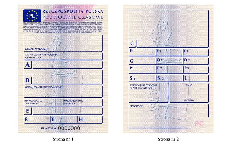 Wchodzi Nowy Dowód Rejestracyjny Oto Wzory Blankietów Z Ministerstwa Dziennikpl 2290