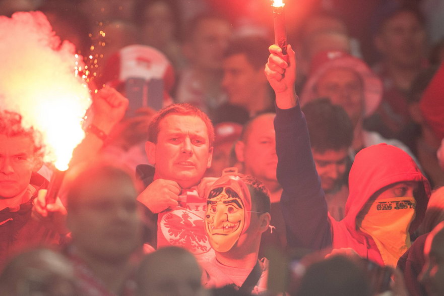 Polscy fani na Wembley w 2013 roku