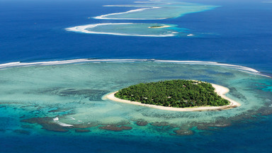 Tavarua - wyspa w kształcie serca istnieje; raj dla surferów i plażowiczów na Fidżi