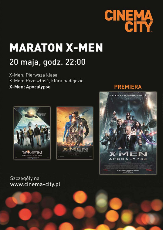 Maraton z serią "X-Men" 20 maja w Cinema City