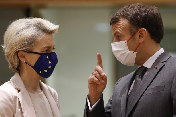 Ursula von der Leyen i Emmanuel Macron