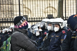 W Wiedniu 10 tys. osób protestowało przeciwko koronarestrykcjom