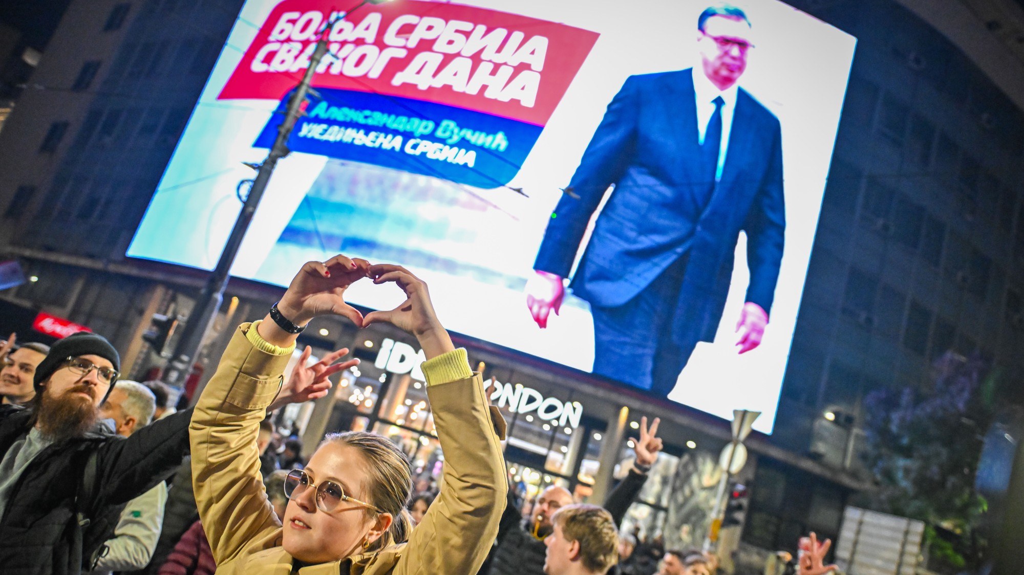 Vučič v Srbsku prehral