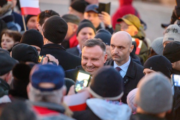 Andrzej Duda w Zakliczynie