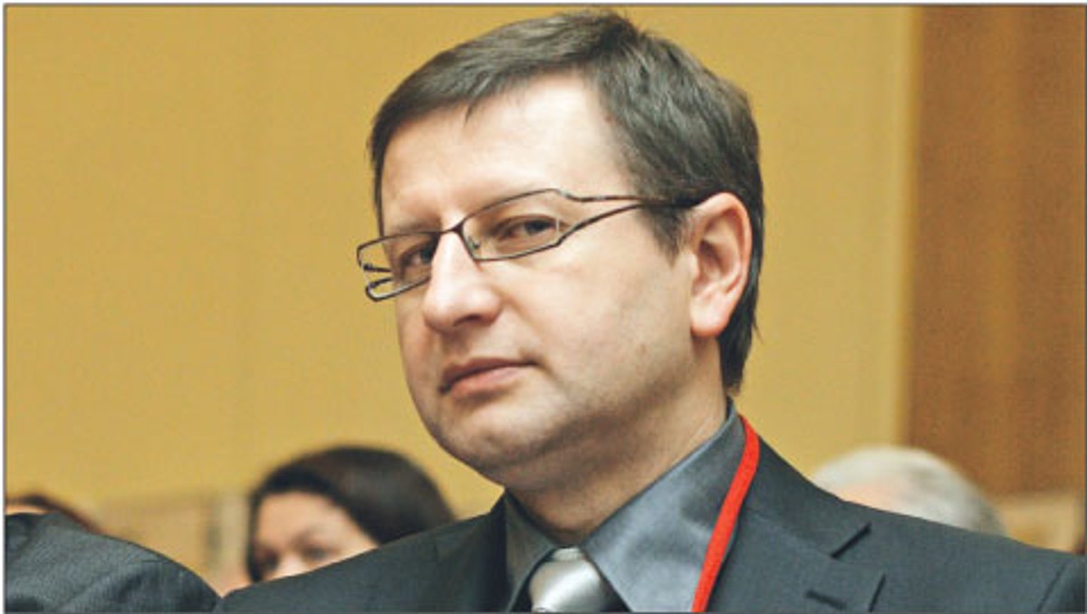 Prof. Jerzy Pisuliński z Uniwersytetu Jagiellońskiego, członek Komisji Kodyfikacyjnej Prawa Cywilnego Fot. Marek Matusiak