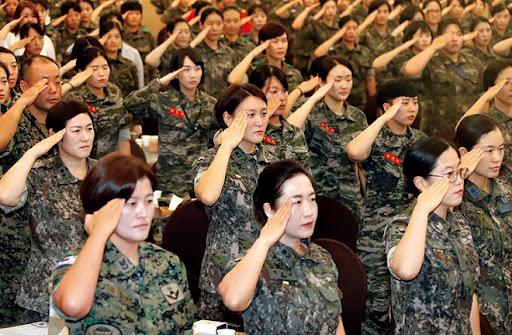 Women were not allowed to serve in the military [KoreaBizwire]