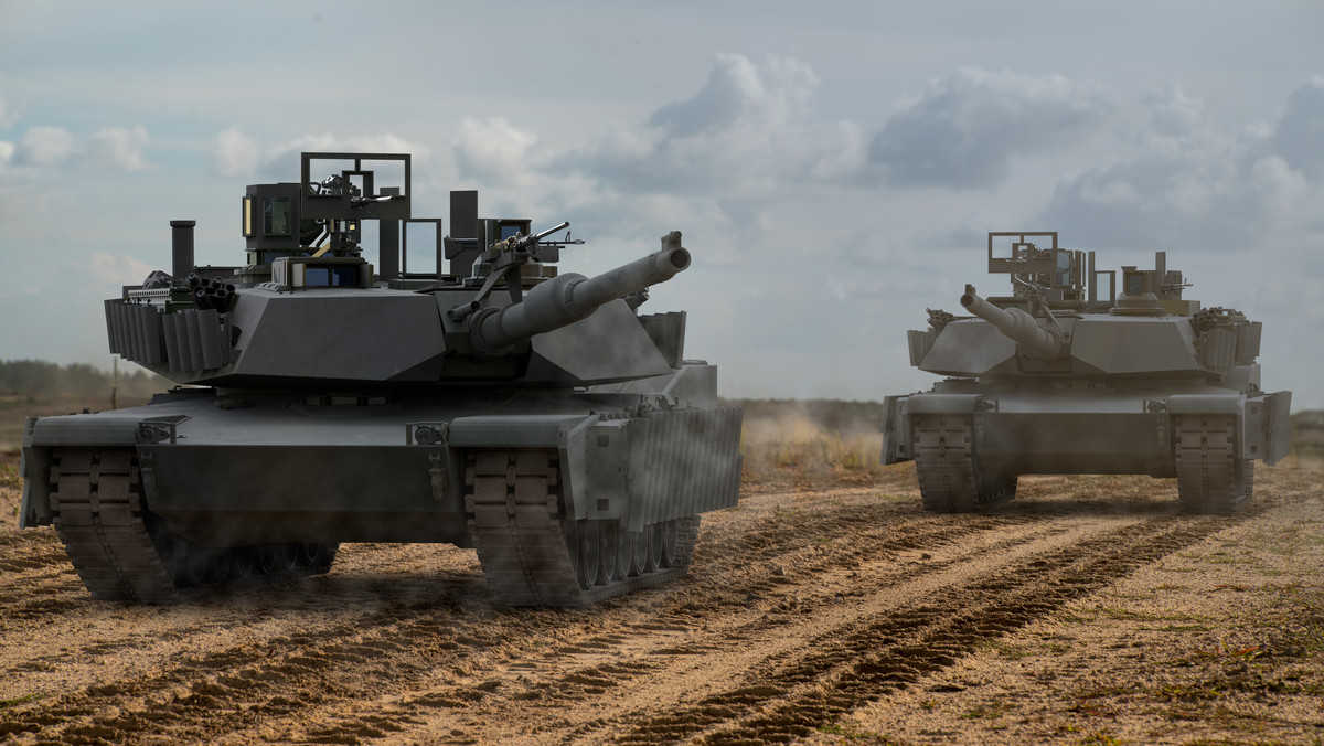 Ukraina podjęła decyzję w sprawie czołgów Abrams. W tle atak dronów Rosji