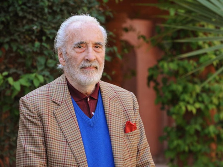 Ser Kristofer Li, glumac i hevi metal muzičar