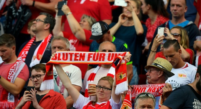 Union Berlin's fans protested against RB Leipzig's ownership with a silent opening quarter of an hour