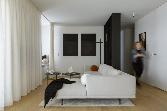 Eleganckie i minimalistyczne mieszkanie w Gdańsku