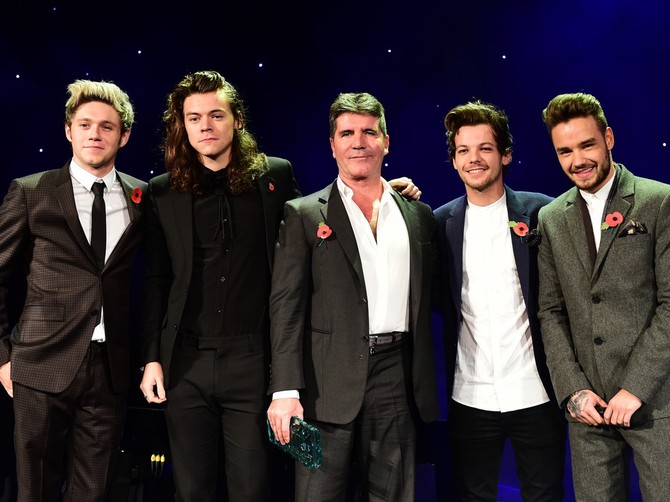 Sajmon Kauel i One direction