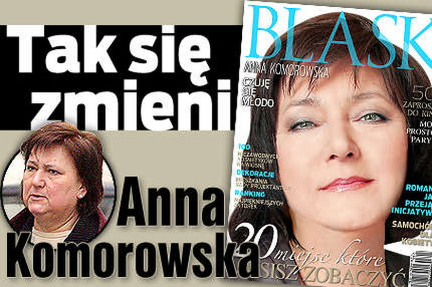 Tak zmieni się Anna Komorowska!