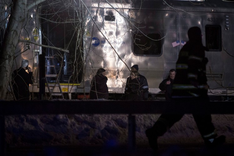 Miejsce zderzenia pociągu z samochodem