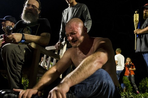 White Supremacists March with Torches in Charlottesville