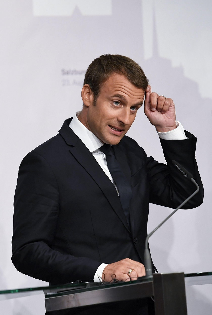 Macron w trzy miesiące wydał 26 tys. euro na makijaż
