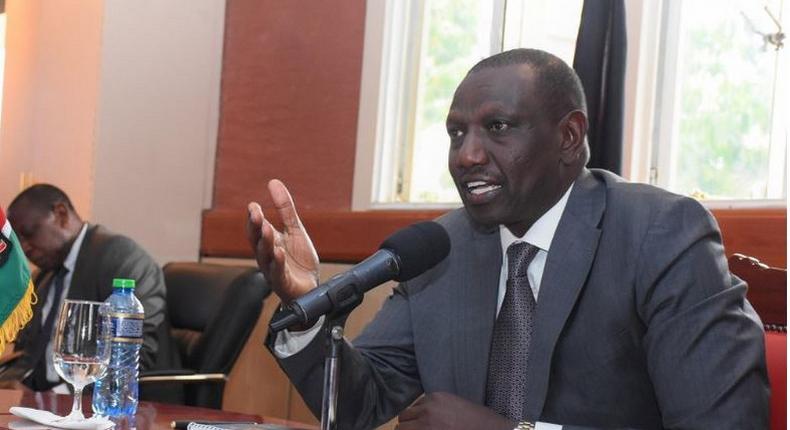 File image of DP Ruto at a past event