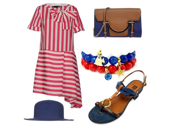 Marynarskie dodatki na lato 2015