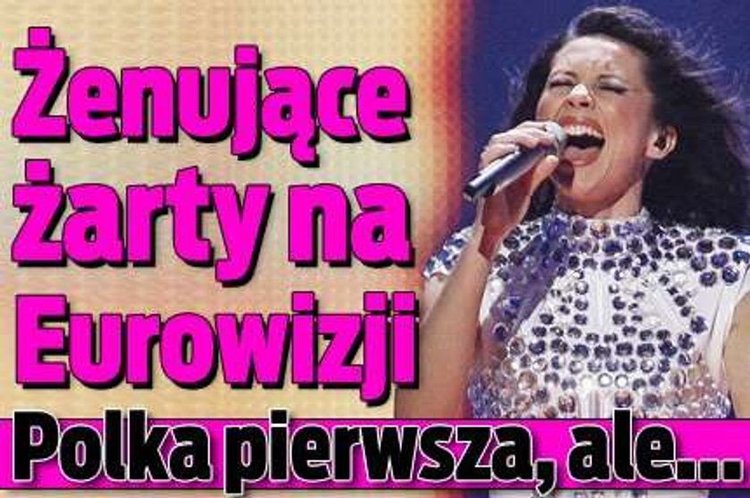 Żenujące żarty na Eurowizji. Polka pierwsza, ale...