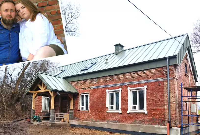 Para kupiła stary dom za 105 tys. zł. "Strop okazał się zgniły"